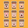 Coffee cup emoticon