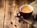 Coffee cup espresso Royalty Free Stock Photo