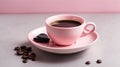 Love Coffee Cup Heart Royalty Free Stock Photo