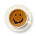 Coffee cup for good mood Royalty Free Stock Photo