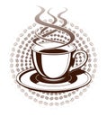 Coffee Cup Graphic Style
