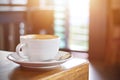 Coffee cup hot breakfast working Royalty Free Stock Photo