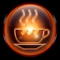 Coffee cup icon Royalty Free Stock Photo