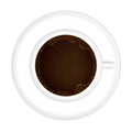 Coffee cup illustration Royalty Free Stock Photo