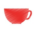 coffee cup isolated icon Royalty Free Stock Photo