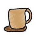 coffee cup isolated icon Royalty Free Stock Photo