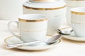 Coffee cup set Royalty Free Stock Photo