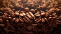 Coffee cup surrounded by beans Royalty Free Stock Photo