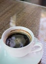 Coffee cup on table Royalty Free Stock Photo