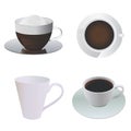 Coffee cup vector Royalty Free Stock Photo