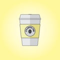 Coffee cup vector illustration