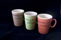 Coffee cups Royalty Free Stock Photo