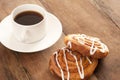 Coffee with Danish pastries