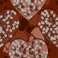 Coffee decorative seamless pattern. Great for fabric, textiles, wallpaper.