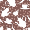 Coffee Decorative Seamless Pattern