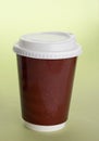 Coffee disposable cup Royalty Free Stock Photo