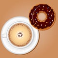 Coffee with Donut