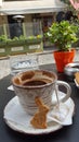 Coffee at easter holydays