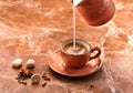 Coffee Espresso, milk and spices