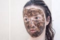 Coffee face scrub