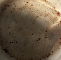 Coffee foam. Background, texture close up coffee top view Royalty Free Stock Photo