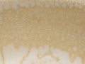 Coffee foam. Coffee foam. Fabstract spotted background Royalty Free Stock Photo