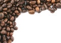 Coffee frame Royalty Free Stock Photo