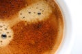 Coffee froth Royalty Free Stock Photo