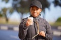 Coffee gives me energy to do things I enjoy. a young woman enjoying a cup of coffee.