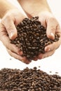 Coffee grains