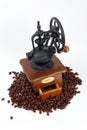 Coffee-grinder with coffee bins