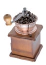 Coffee Grinder over white background