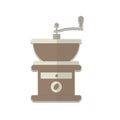 coffee grinder. Vector illustration decorative design Royalty Free Stock Photo