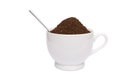 Coffee Grounds Mug Royalty Free Stock Photo