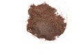 Coffee Grounds on white Royalty Free Stock Photo