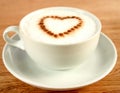 Coffee with heart