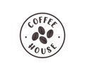 Coffee House, Coffe Shop, Cafe logo design. Coffee house label. Corporate identity logotype, company graphic design vector.