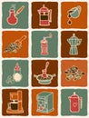 Coffee icons