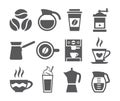 Coffee icons