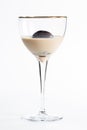 Coffee and Irish cream cocktail Royalty Free Stock Photo