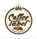 Coffee Label Logo