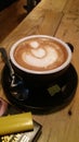 Coffee latte Royalty Free Stock Photo