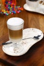 Coffee Latte Macchiato Royalty Free Stock Photo
