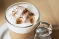 Coffee latte machiatto Royalty Free Stock Photo