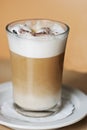 Coffee latte machiatto