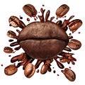 Coffee Lips Concept