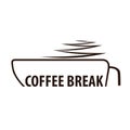 Coffee Logo Illustration Kitchen. Coffee Drink.