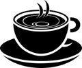 Coffee Logo Monochrome Design Style