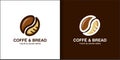 Coffee logo vector with cool modern concept, template, drink, barista, Premium Vector