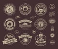 Coffee Logos Badges and Labels Element